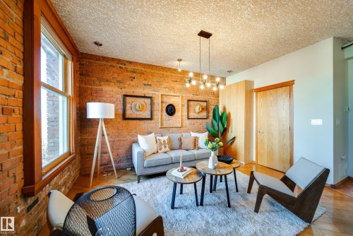 301 10141 95 Street, Edmonton, AB - Indoor Photo Showing Living Room