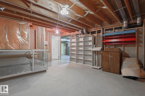 52 Blue Quill Crescent Nw, Edmonton, AB - Indoor Photo Showing Basement