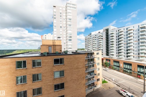 801 12141 Jasper Avenue, Edmonton, AB - Outdoor With Balcony