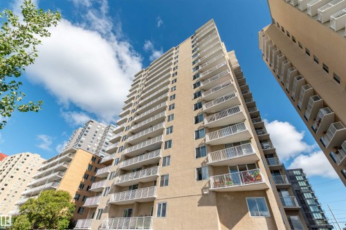 801 12141 Jasper Avenue, Edmonton, AB - Outdoor With Balcony With Facade