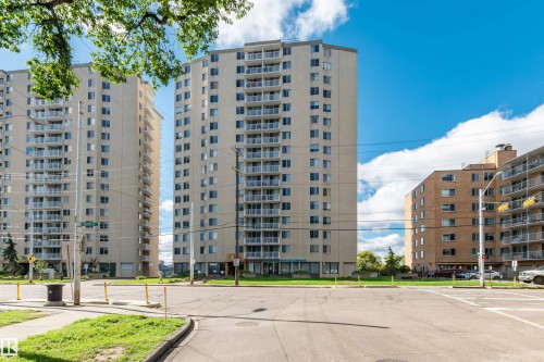 801 12141 Jasper Avenue, Edmonton, AB - Outdoor With Balcony With Facade