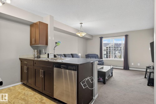 310 18122 77 Street, Edmonton, AB - Indoor Photo Showing Kitchen With Double Sink