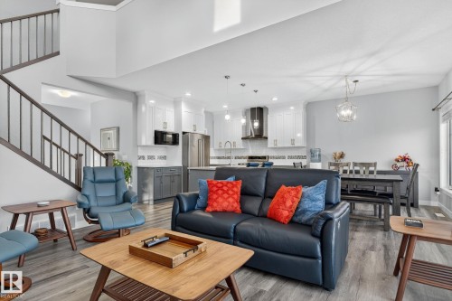 4301 38A Street, Beaumont, AB - Indoor Photo Showing Living Room