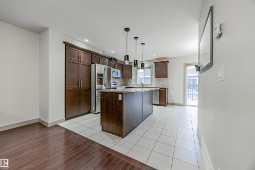 16 1150 Windermere Way, Edmonton, AB - Indoor Photo Showing Kitchen With Upgraded Kitchen