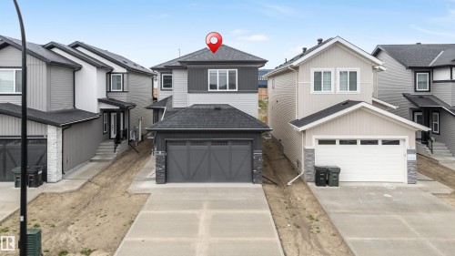60 Hemingway Crescent, Spruce Grove, AB - Outdoor With Facade