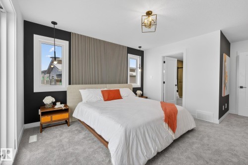 28 Eldridge Point(E), St. Albert, AB - Indoor Photo Showing Bedroom