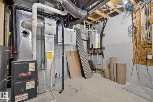 28 Eldridge Point(E), St. Albert, AB - Indoor Photo Showing Basement
