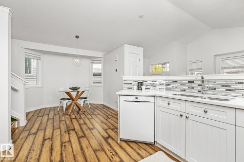 7822 Schmid Place, Edmonton, AB - Indoor Photo Showing Kitchen With Double Sink