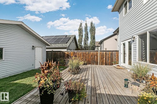 7822 Schmid Place, Edmonton, AB - Outdoor With Deck Patio Veranda With Exterior