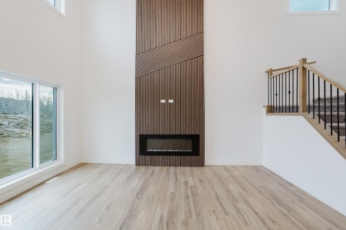49 Renwyck Place, Spruce Grove, AB - Indoor With Fireplace