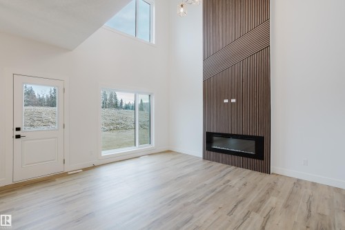 49 Renwyck Place, Spruce Grove, AB - Indoor With Fireplace