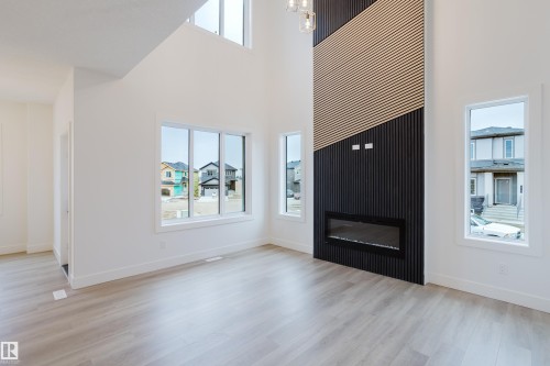 1853 Crossbill Loop, Edmonton, AB - Indoor With Fireplace