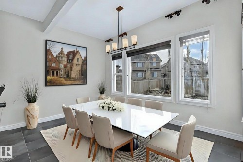 7915 18 Ave Sw, Edmonton, AB - Indoor Photo Showing Dining Room