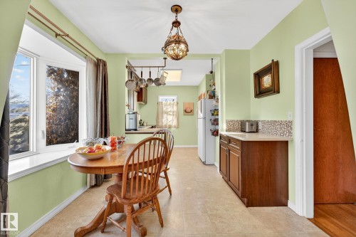 7707 111 Street, Edmonton, AB - Indoor Photo Showing Dining Room