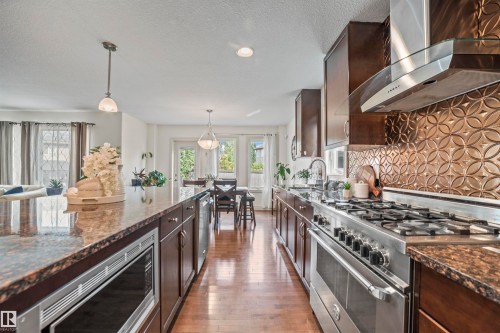 753 173B Street, Edmonton, AB - Indoor Photo Showing Kitchen With Upgraded Kitchen