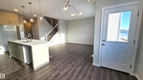 2357 Egret Way, Edmonton, AB - Indoor Photo Showing Kitchen With Double Sink