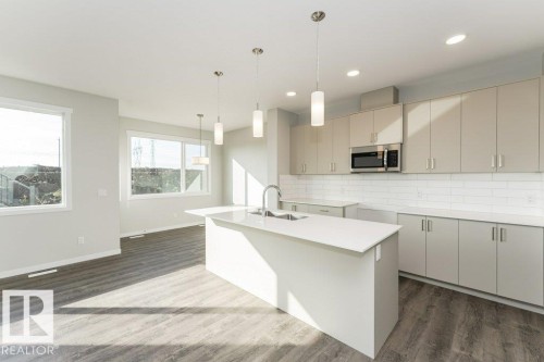 2357 Egret Way, Edmonton, AB - Indoor Photo Showing Kitchen With Upgraded Kitchen
