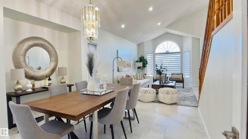 15508 69 Street, Edmonton, AB - Indoor Photo Showing Dining Room