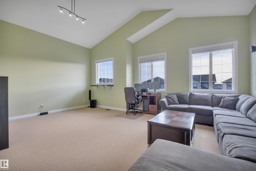 861 Southfork Green, Leduc, AB - Indoor Photo Showing Living Room