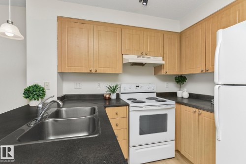 112 630 Mcallister Loop, Edmonton, AB - Indoor Photo Showing Kitchen With Double Sink