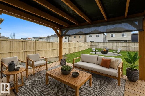 3607 Atkinson Loop, Edmonton, AB - Outdoor With Deck Patio Veranda With Exterior