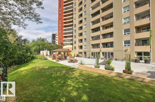 1703 12303 Jasper Avenue, Edmonton, AB - Outdoor With Balcony With Facade