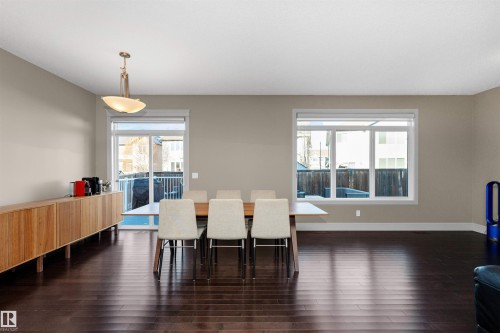 3856 Agar Green, Edmonton, AB - Indoor Photo Showing Dining Room