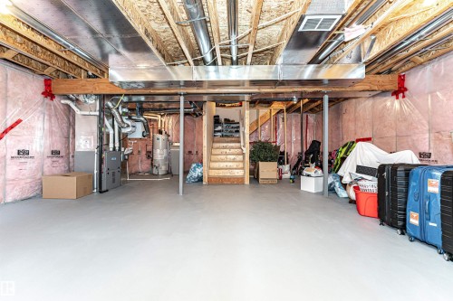 3856 Agar Green, Edmonton, AB - Indoor Photo Showing Basement