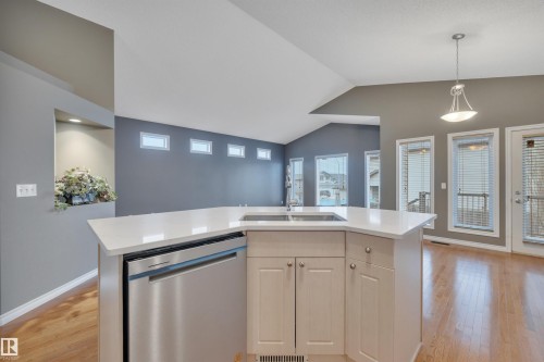 14047 136 Street, Edmonton, AB - Indoor Photo Showing Kitchen With Double Sink