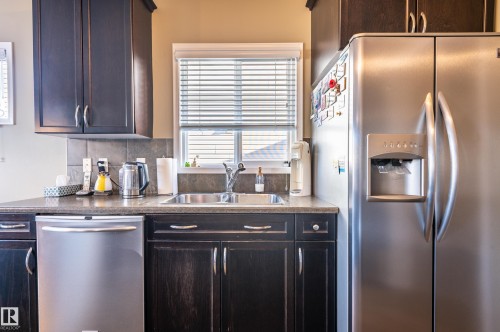 3 Elista Crest, St. Albert, AB - Indoor Photo Showing Kitchen With Double Sink