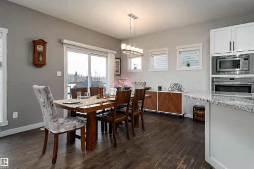 9715 205 Street, Edmonton, AB - Indoor Photo Showing Dining Room