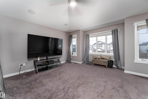 9715 205 Street, Edmonton, AB - Indoor Photo Showing Living Room