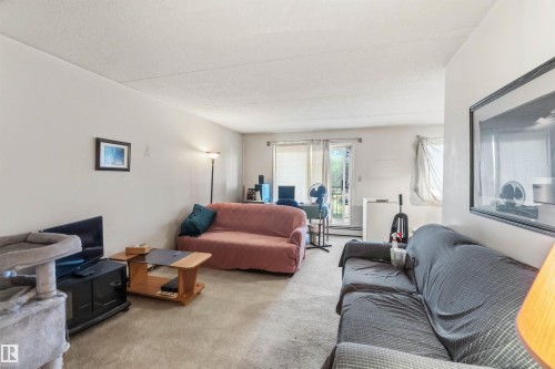 202 11026 106 Street, Edmonton, AB - Indoor Photo Showing Living Room