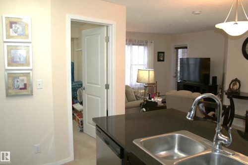 308 107 Watt Common Sw, Edmonton, AB - Indoor Photo Showing Kitchen With Double Sink