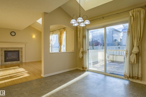 1253 Latta Crescent, Edmonton, AB - Indoor With Fireplace