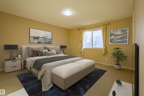 1253 Latta Crescent, Edmonton, AB - Indoor Photo Showing Bedroom