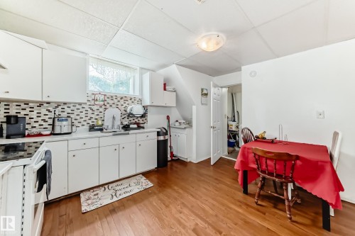 13111 65 Street, Edmonton, AB - Indoor Photo Showing Kitchen With Double Sink