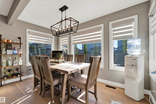 17437 5A Avenue, Edmonton, AB - Indoor Photo Showing Dining Room