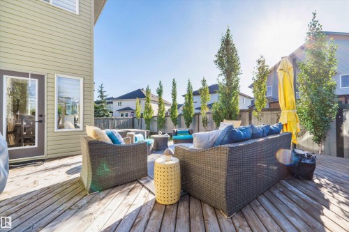 17437 5A Avenue, Edmonton, AB - Outdoor With Deck Patio Veranda With Exterior