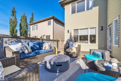 17437 5A Avenue, Edmonton, AB - Outdoor With Deck Patio Veranda With Exterior