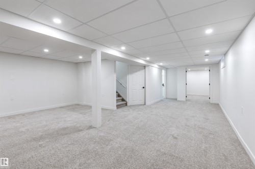 106 81 Garden Road, St. Albert, AB - Indoor Photo Showing Basement