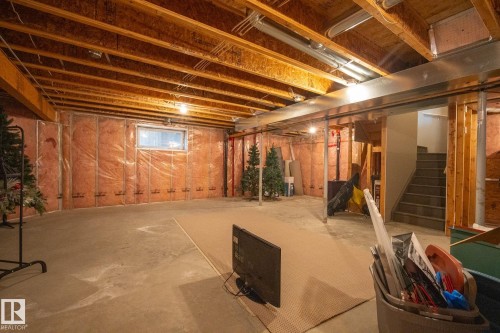 46 Snowbird Crescent, Leduc, AB - Indoor Photo Showing Basement