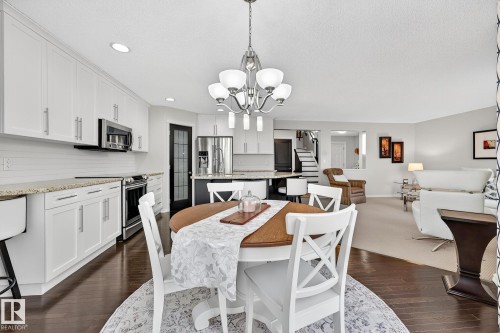 46 Snowbird Crescent, Leduc, AB - Indoor Photo Showing Dining Room