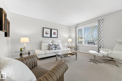 46 Snowbird Crescent, Leduc, AB - Indoor Photo Showing Living Room