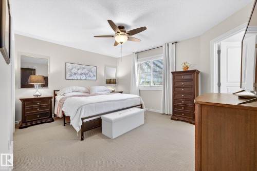 46 Snowbird Crescent, Leduc, AB - Indoor Photo Showing Bedroom