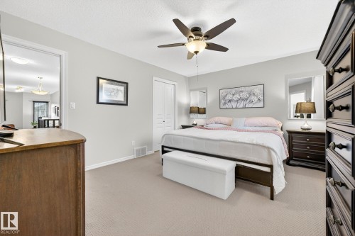 46 Snowbird Crescent, Leduc, AB - Indoor Photo Showing Bedroom