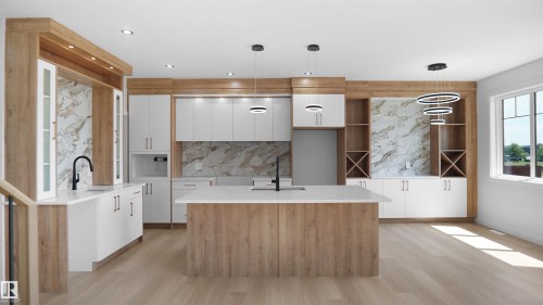 2 Axelwood Crescent, Spruce Grove, AB - Indoor Photo Showing Kitchen