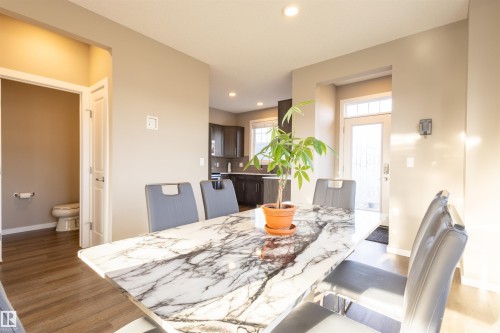 1150 Rosenthal Boulevard, Edmonton, AB - Indoor Photo Showing Dining Room