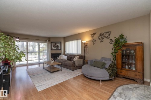 205 10130 114 Street, Edmonton, AB - Indoor Photo Showing Living Room