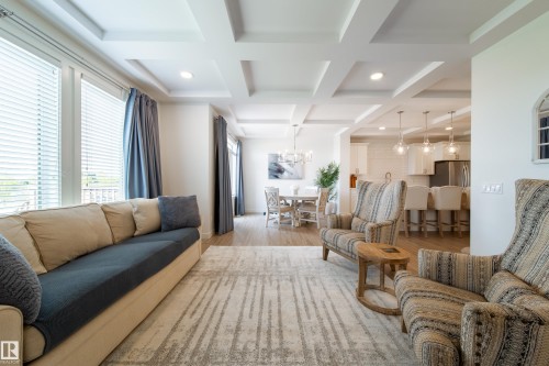 6204 67 Street, Beaumont, AB - Indoor Photo Showing Living Room